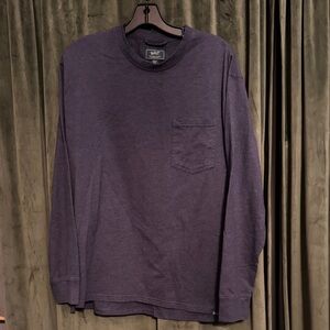 Woolrich Dark Blue Long Sleeve Shirt